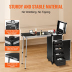 Professional Rolling Makeup Train Case