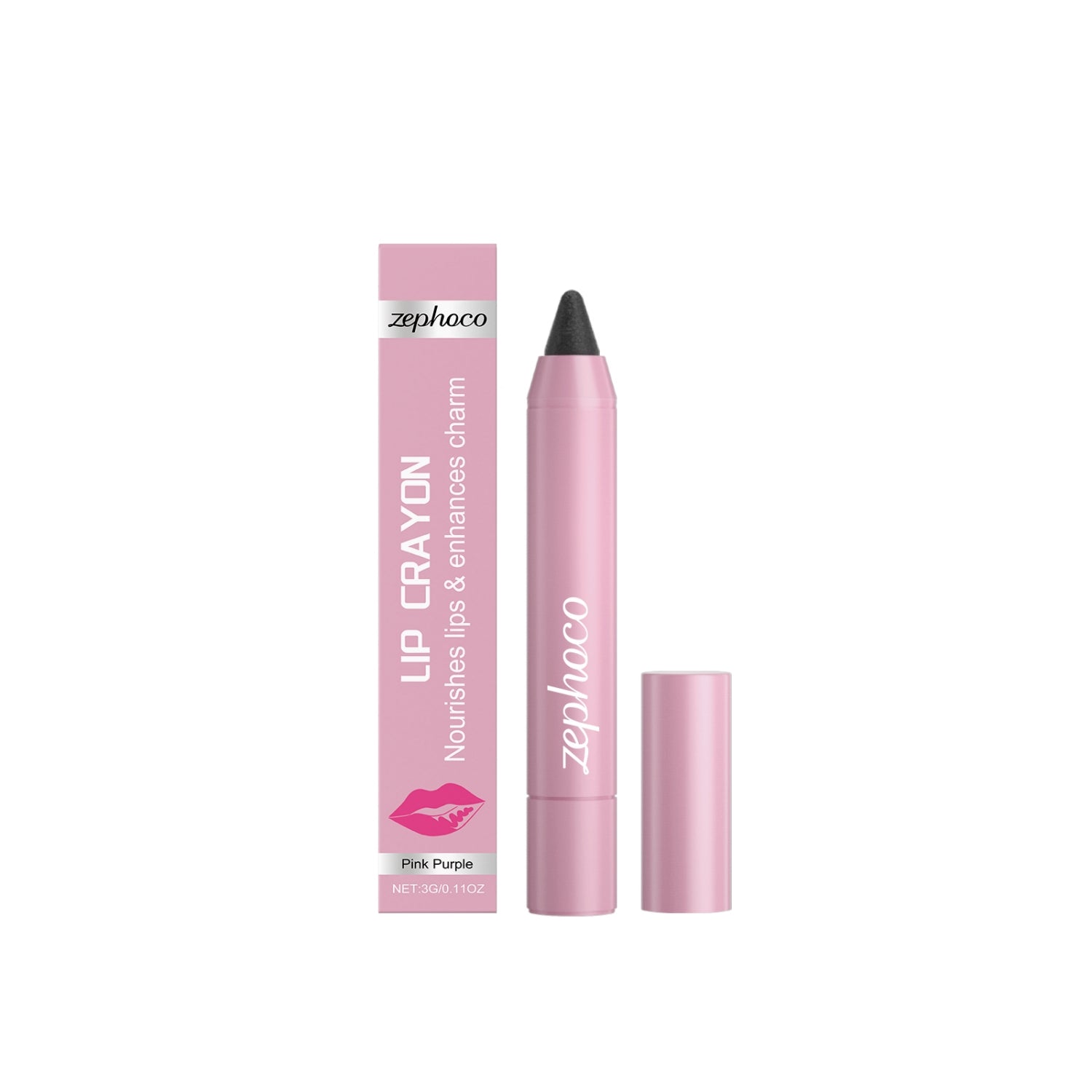 Zephoco Velvet Finish Lip Crayon