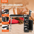 Professional Rolling Makeup Train Case