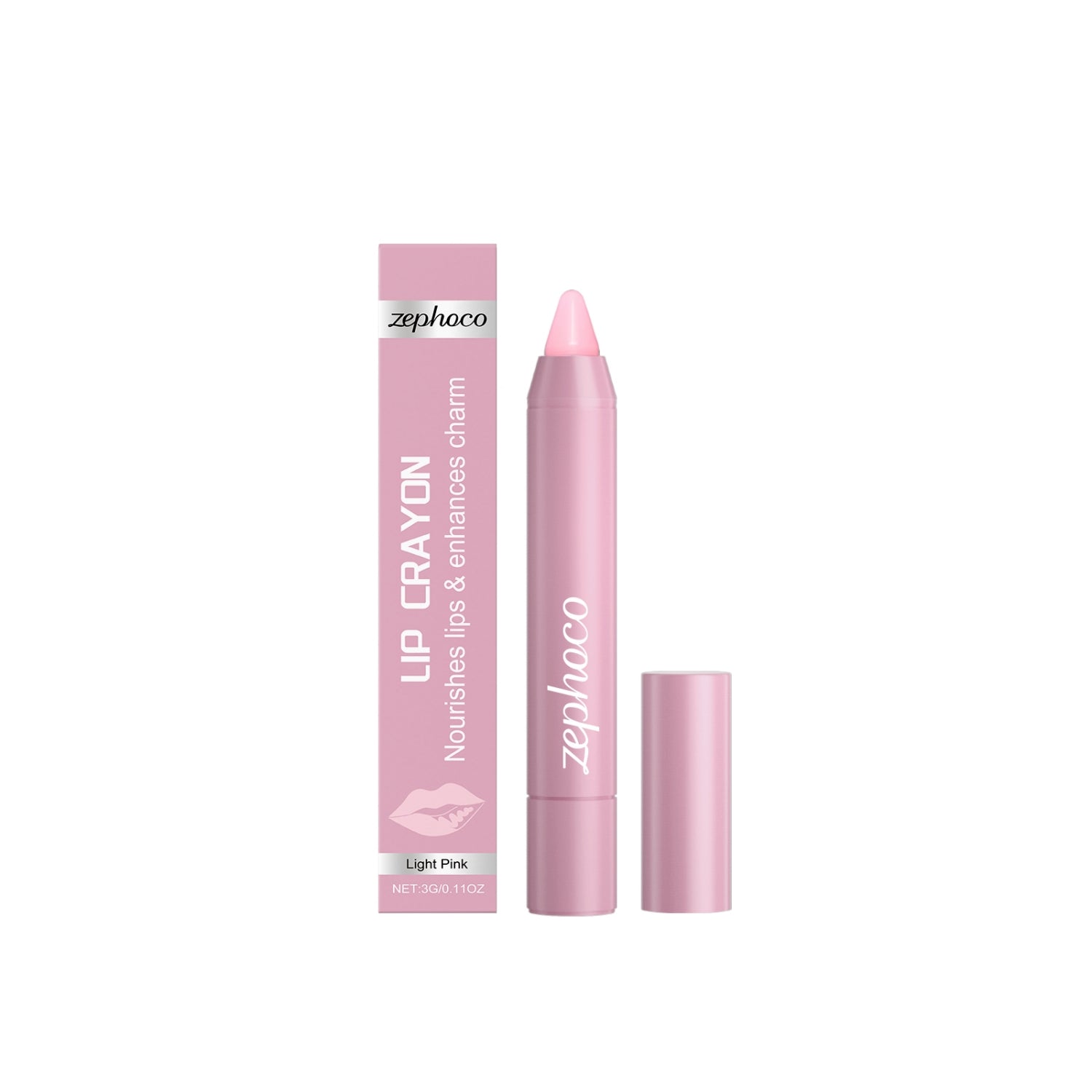 Zephoco Velvet Finish Lip Crayon